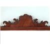 Image 2 : A GEORGE III INCISED MAHOGANY OVERMANTLE MIRROR