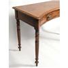 Image 2 : A VICTORIAN WALNUT CONCAVE-FRONT WRITING TABLE
