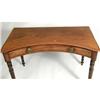 Image 3 : A VICTORIAN WALNUT CONCAVE-FRONT WRITING TABLE