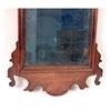 Image 3 : A CHIPPENDALE MAHOGANY LOOKING GLASS
