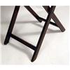 Image 2 : A GEORGE III MAHOGANY BUTLER`S TRAY ON FOLDING STAND