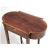 Image 2 : A GEORGE III INLAID MAHOGANY SEWING TABLE