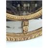 Image 3 : A REGENCY GILTWOOD OVAL LOOKING GLASS