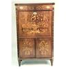 Image 1 : A NEOCLASSICAL STRING-INLAID MARQUETRY MAHOGANY SECRETAIRE A`ABATTANT