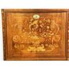 Image 2 : A NEOCLASSICAL STRING-INLAID MARQUETRY MAHOGANY SECRETAIRE A`ABATTANT