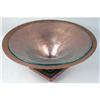 Image 2 : A FOOTED COPPER COMPOTE