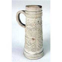 A WESTERWALD SALT-GLAZED STONEWARE TANKARD