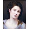 Image 2 : A PORCELAIN PLAQUE DEPICTING A GRECIAN LADY