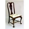 Image 1 : A QUEEN ANNE STYLE WALNUT SIDE CHAIR