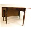 Image 4 : A FEDERAL MAHOGANY SIX-LEG DROP-LEAF DINING TABLE