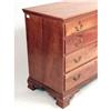 Image 2 : A FEDERAL FIGURED CHERRYWOOD CHEST OF DRAWERS