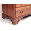 Image 3 : A FEDERAL FIGURED CHERRYWOOD CHEST OF DRAWERS