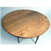 Image 3 : A QUEEN ANNE FIGURED MAPLE DROP LEAF TABLE
