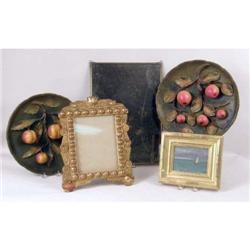 A SMALL OIL ON CANVAS