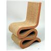 Image 2 : A PAIR OF LAMINATED CARDBOARD AND MASONITE "WIGGLE" CHAIRS