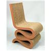 Image 4 : A PAIR OF LAMINATED CARDBOARD AND MASONITE "WIGGLE" CHAIRS