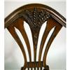 Image 2 : A SET OF EIGHT GEORGE III STYLE CARVED MAHOGANY SHIELD BACK DINING CHAIRS