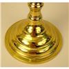 Image 3 : A PAIR OF CAST BRASS CANDLESTICKS