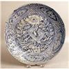 Image 4 : A PAIR OF BLUE AND WHITE FLORAL-DECORATED PLATES