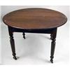 Image 1 : A VICTORIAN WALNUT DINING TABLE