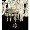 Image 5 : A GEORGE III-STYLE COLORLESS GLASS SIX-LIGHT CHANDELIER