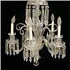 Image 1 : A GEORGIAN-STYLE COLORLESS FIVE-LIGHT CHANDELIER