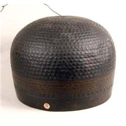 A LARGE BRONZE JAPANESE TEMPLE GONG