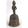 Image 1 : A LARGE JAVANESE CAST-METAL FIGURAL BELL