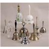 Image 1 : A GROUP OF TEN ASSORTED DINNER AND SERVING BELLS