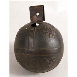 A BRONZE JAPANESE TEMPLE BELL