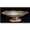 Image 2 : A HOWARD & CO. STERLING SILVER PEDESTAL FOOTED OVAL CENTERPIECE BOWL