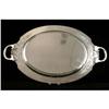 Image 4 : A WILCOX "LADY MARY" PATTERN SILVER PLATED DOUBLE HANDLED SHAPED OVAL TRAY