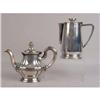 Image 1 : TWO SILVER PLATED SMALL COFFEE POTS