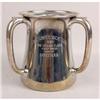 Image 1 : A REED & BARTON THREE HANDLED SILVER PLATED TROPHY CUP