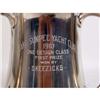 Image 3 : A REED & BARTON THREE HANDLED SILVER PLATED TROPHY CUP