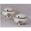 Image 1 : A PAIR OF LENOX PORCELAIN SOUP TUREENS