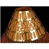 Image 4 : A SET OF THREE PIERCED SILVER PLATED BOUDOIR LAMP SHADES