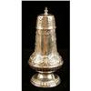 Image 1 : A SILVER ON COPPER SUGAR SHAKER