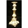 Image 2 : A PAIR OF ROCOCO SILVER PLATED CANDLESTICKS