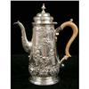 Image 1 : A CONTINENTAL SILVER PLATED COFFEE POT