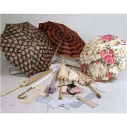 A MISCELLANEOUS GROUP OF VINTAGE UMBRELLAS