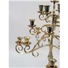 Image 4 : A BRASS MULTI-TIER CANDLEABRA