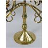 Image 5 : A BRASS MULTI-TIER CANDLEABRA