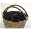 Image 2 : A CAST BRASS DOUBLE-HANDLED BUCKET