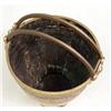 Image 3 : A CAST BRASS DOUBLE-HANDLED BUCKET