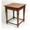 Image 1 : A NEOCLASSICALY STYLE WALNUT SIDE TABLE