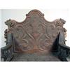Image 2 : A RENAISSANCE REVIVAL CARVED OAK GREAT CHAIR