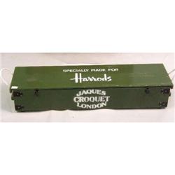 A BOXED JACQUES CHAMPSION CROQUET SET