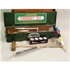Image 2 : A BOXED JACQUES CHAMPSION CROQUET SET