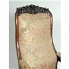 Image 4 : A VICTORIAN CARVED MAHOGANY PARLOR ROCKING CHAIR